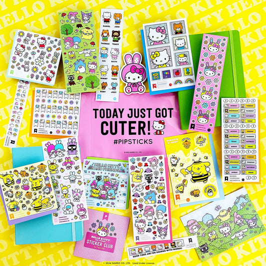 Friendship & Florals Hello Kitty and Friends Sticker Pack