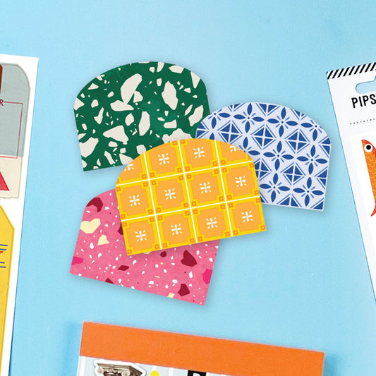 Summer Tiles Sticky Pockets