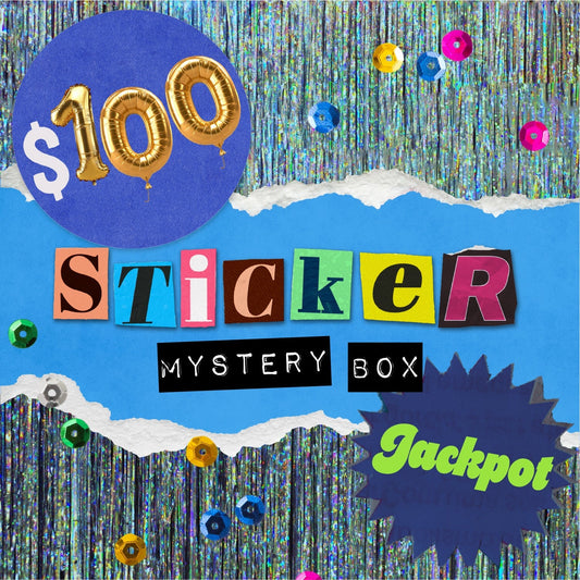 Jackpot Mystery Sticker Box