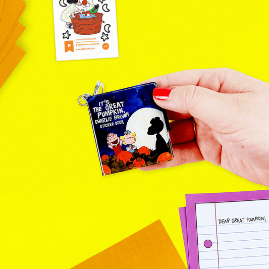 It's The Great Pumpkin Mini
Sticker Book Keychain