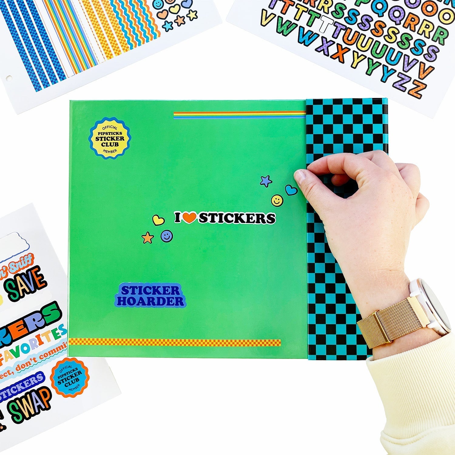 Colorblock Wonder Sticker Keeper
