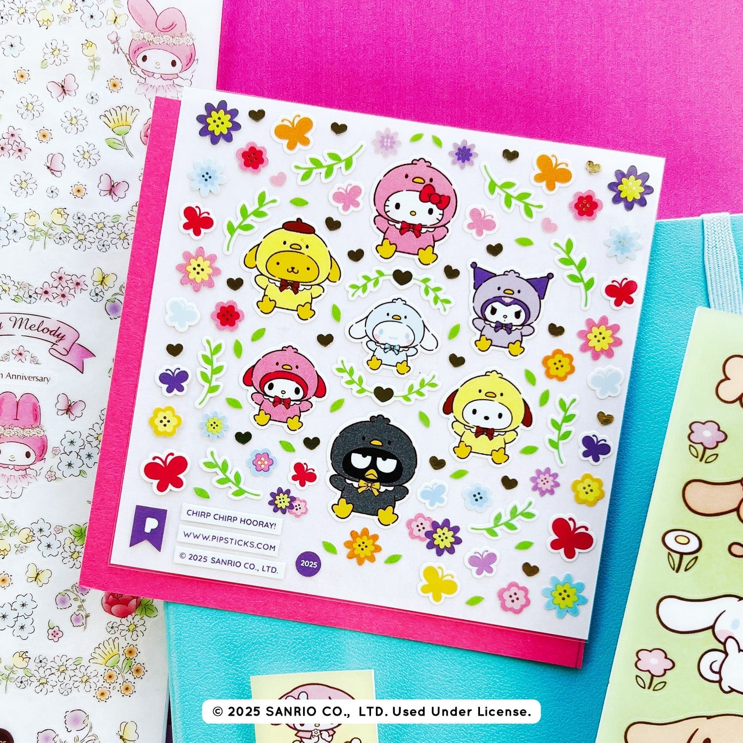 Sweet Sunny Days Hello Kitty and Friends Sticker Pack
