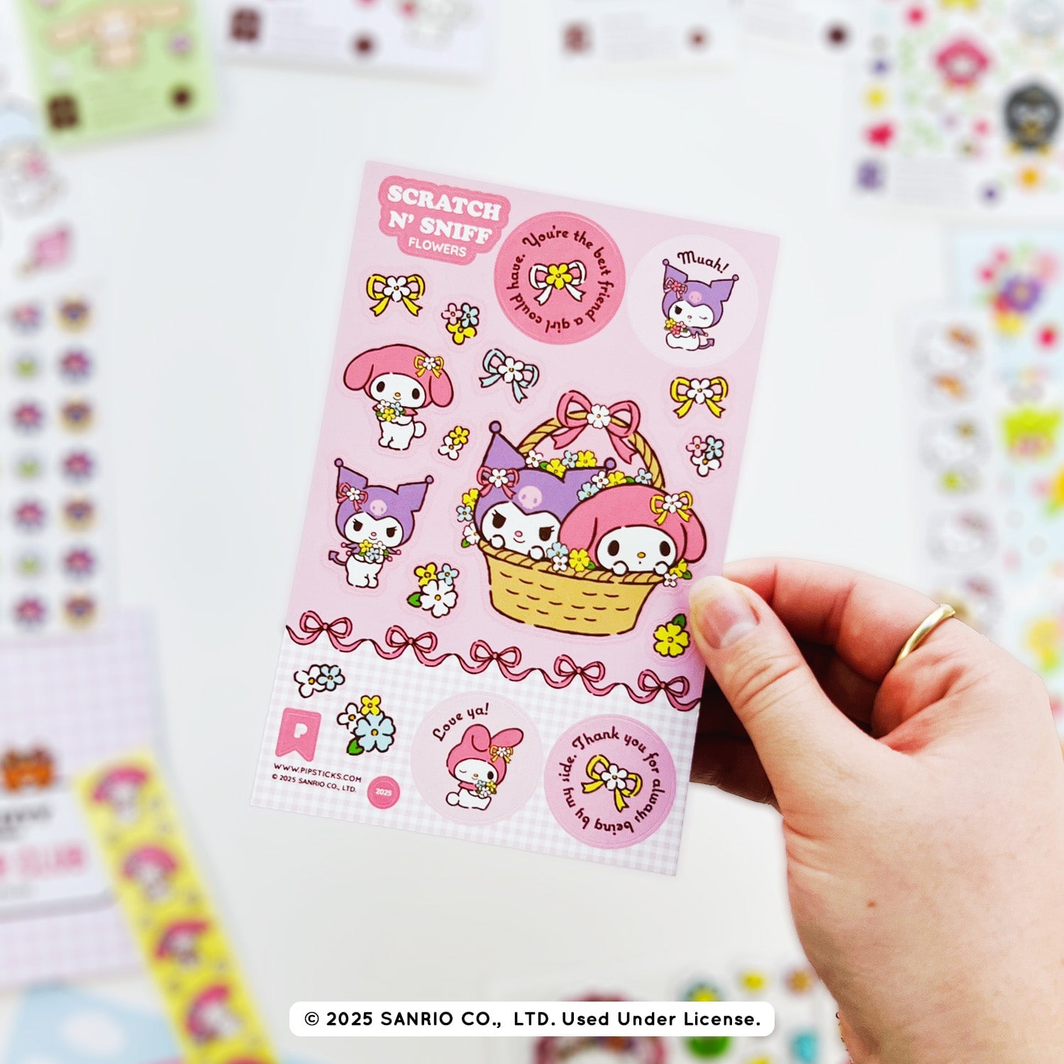 Sweet Sunny Days Hello Kitty and Friends Sticker Pack