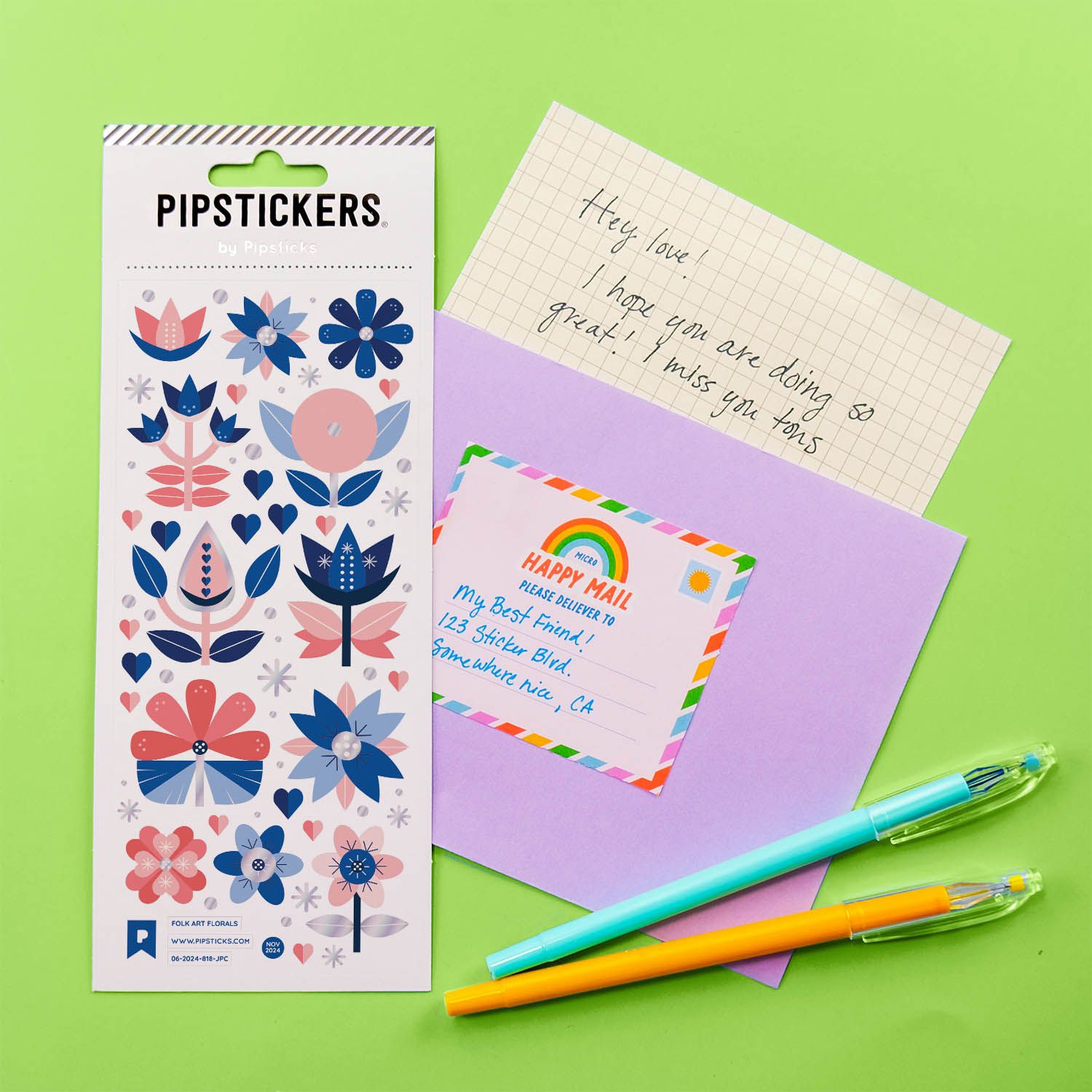Folk Art Florals