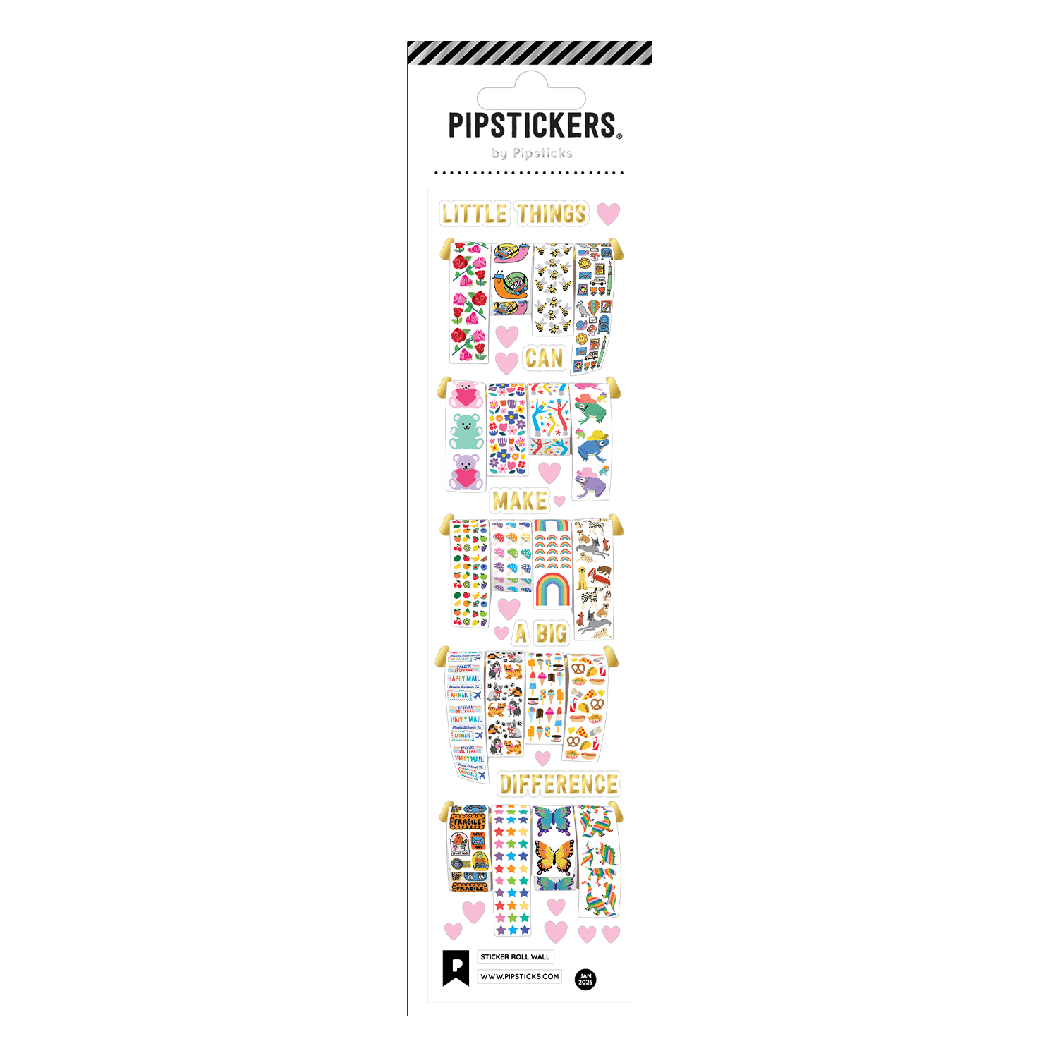 Sticker Roll Wall