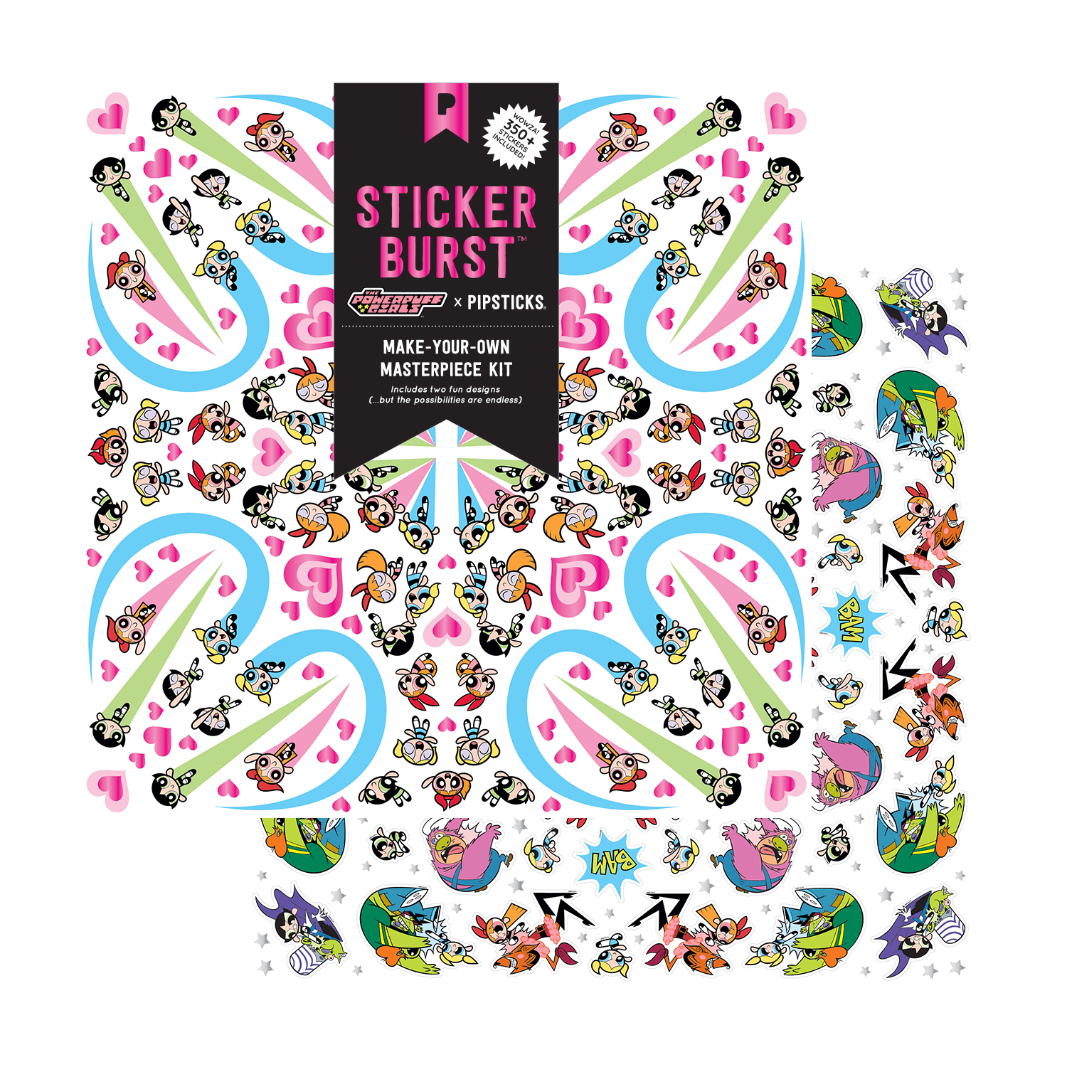 LIMITED PRE-ORDER: The Powerpuff Girls X Pipsticks Stationery Box
