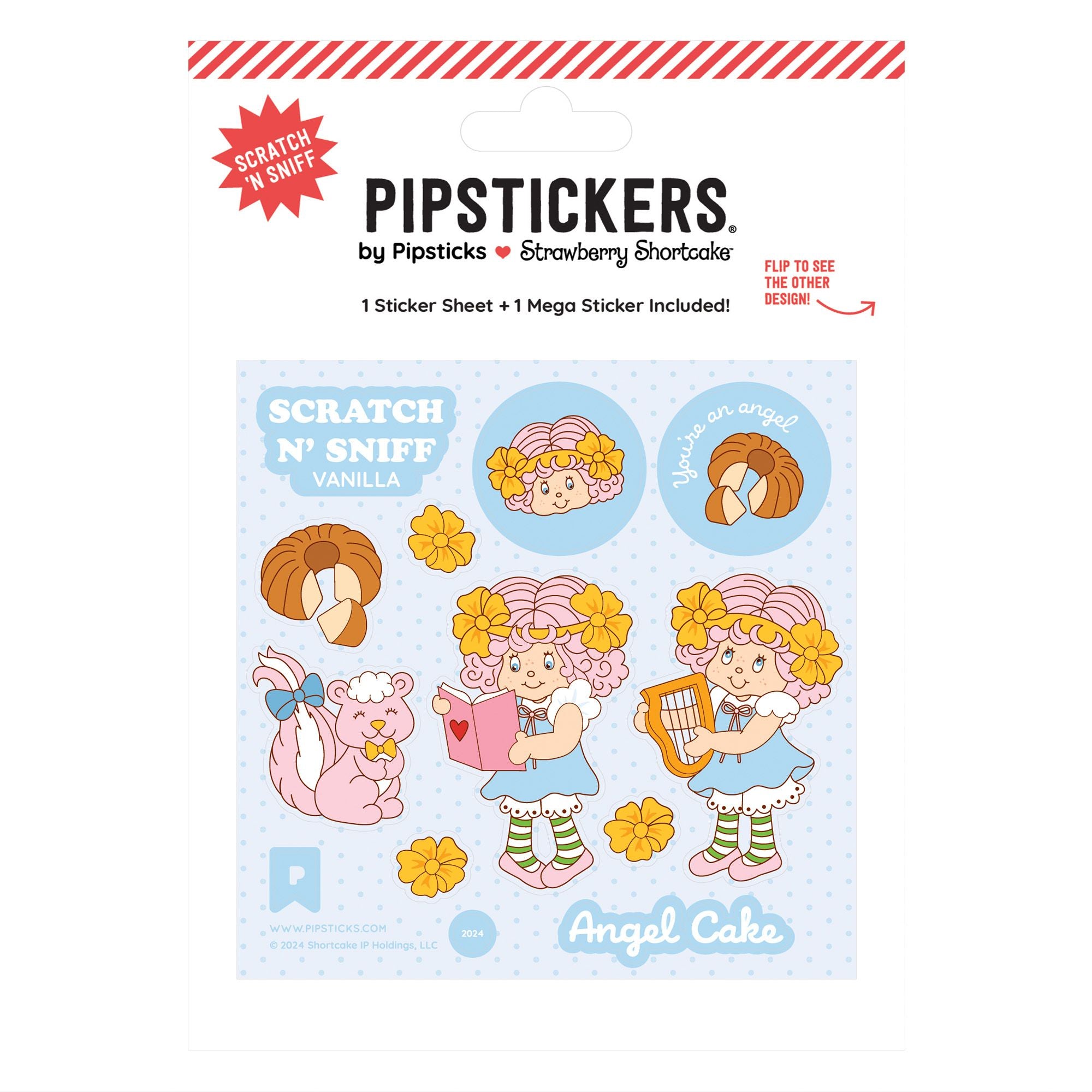 Pipsticks + Strawberry Shortcake Sticker & Stationery Gift Box