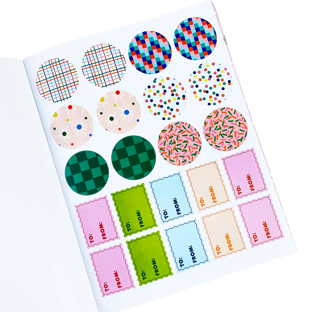 Fun & Festive Wrapping Paper Book