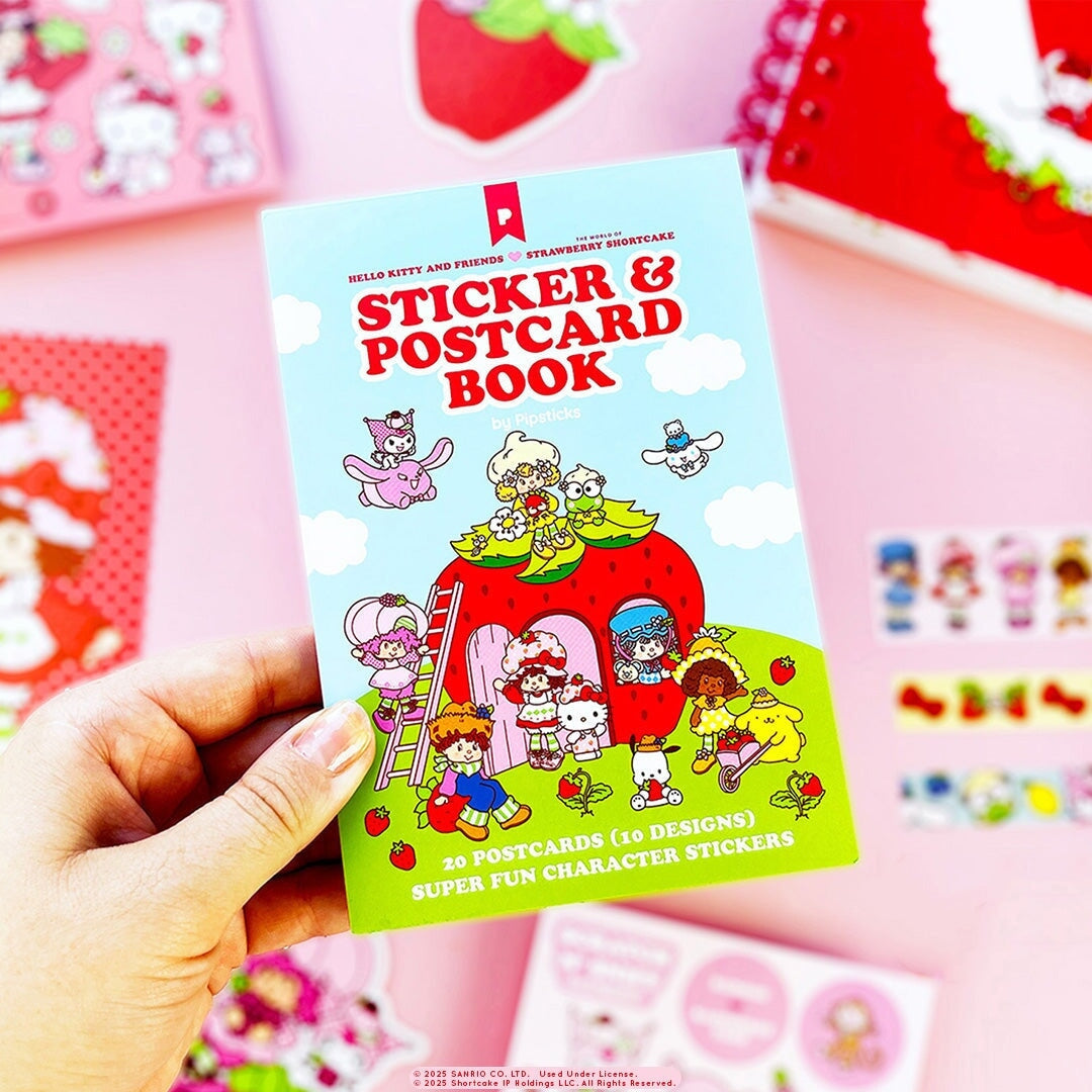 The Sweetest Friends Sticker & Postcard Book