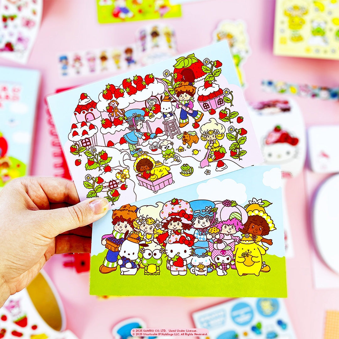 The Sweetest Friends Sticker & Postcard Book