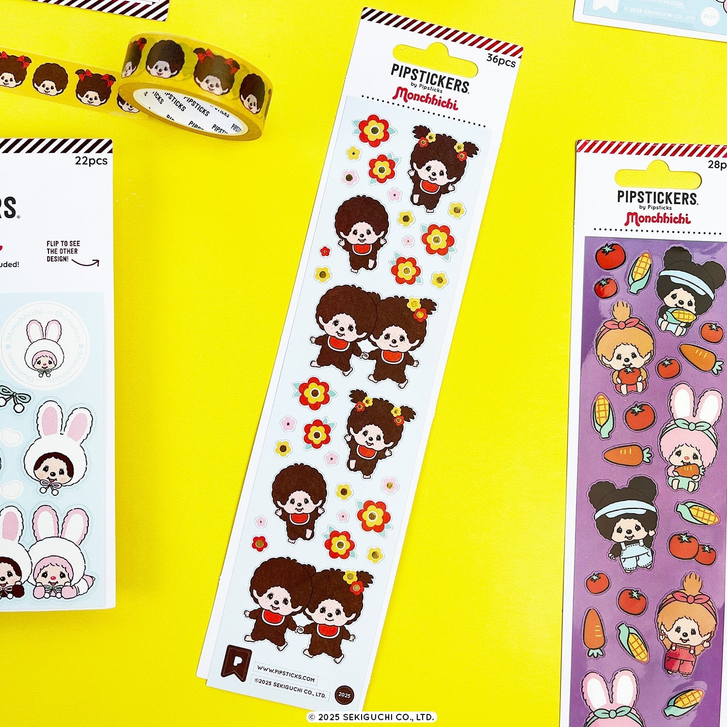Pipsticks x Monchhichi Stickers + Stationery Box