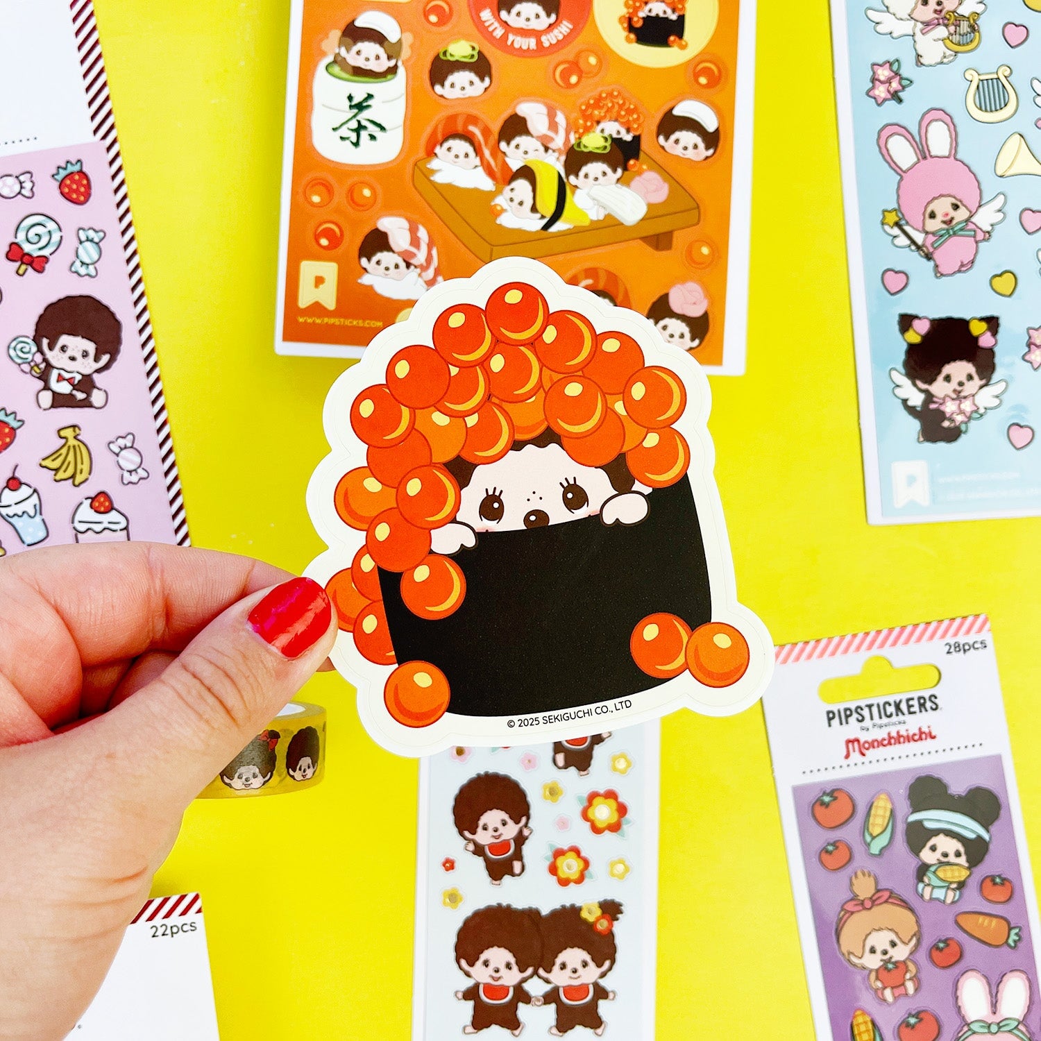 Monchhichi Sushi Scratch 'n Sniff (2ct)