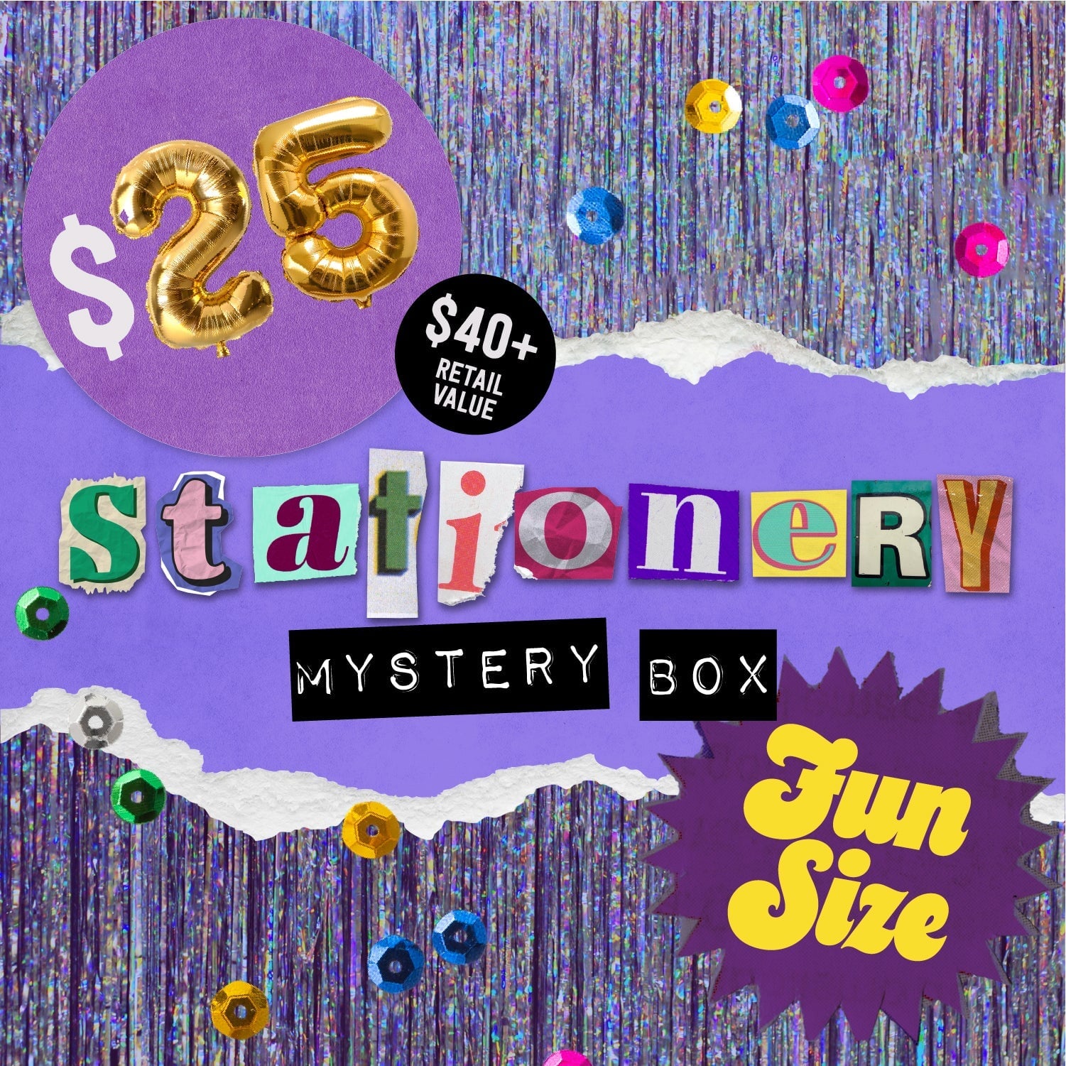 Fun Size Mystery Stationery Box