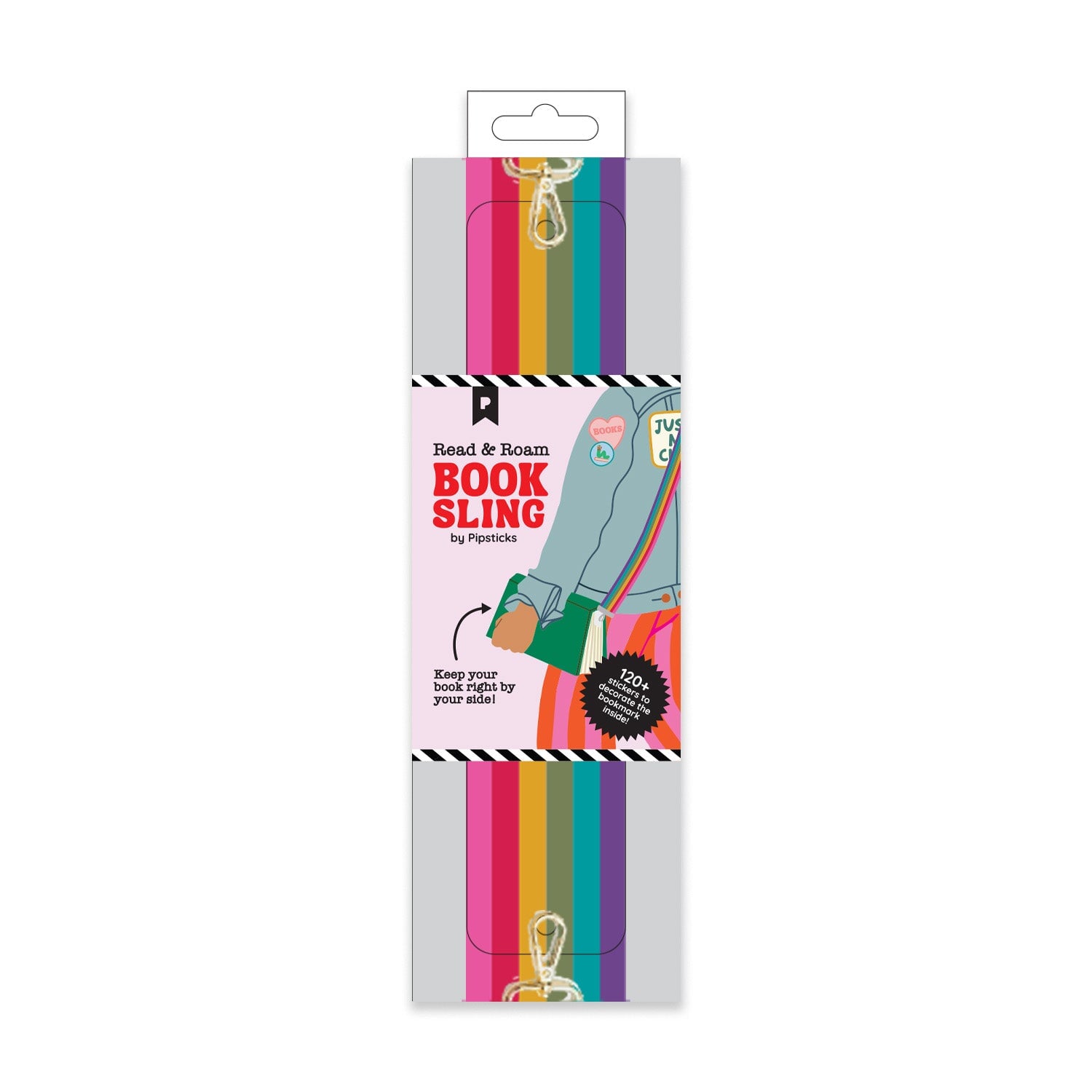 Rainbow Read And Roam Book Sling