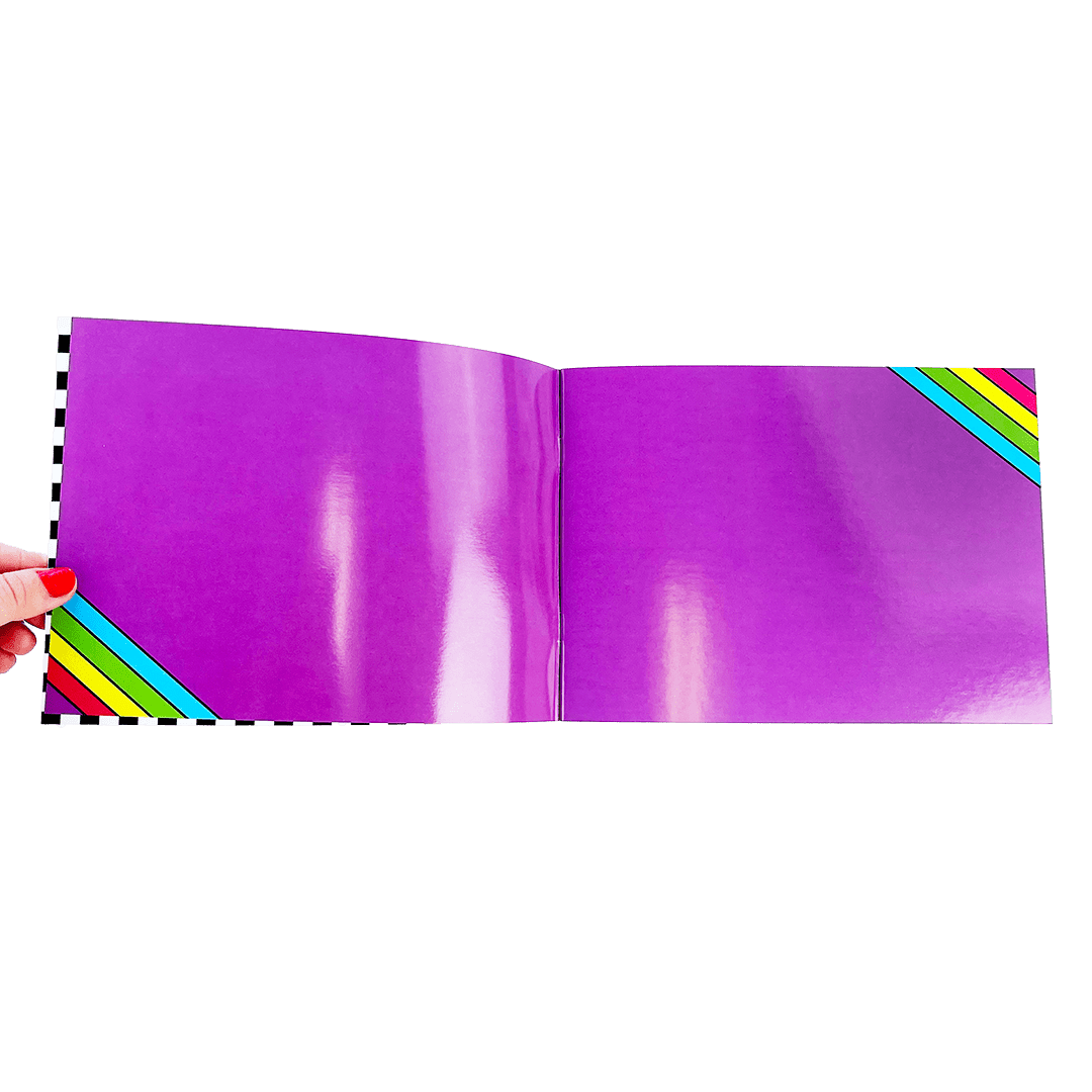 Retro Rainbow Sticker Collector