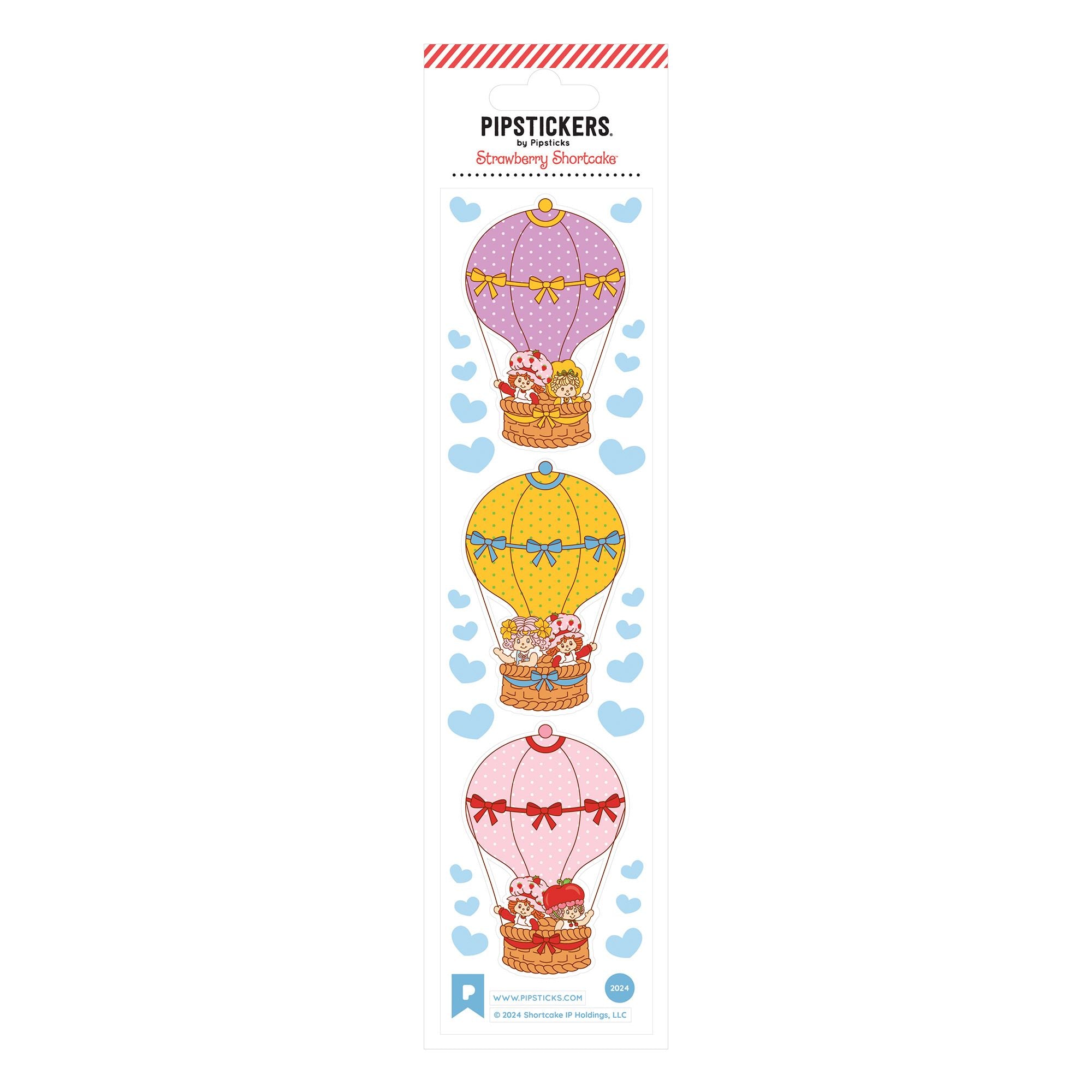Pipsticks + Strawberry Shortcake Sticker & Stationery Gift Box