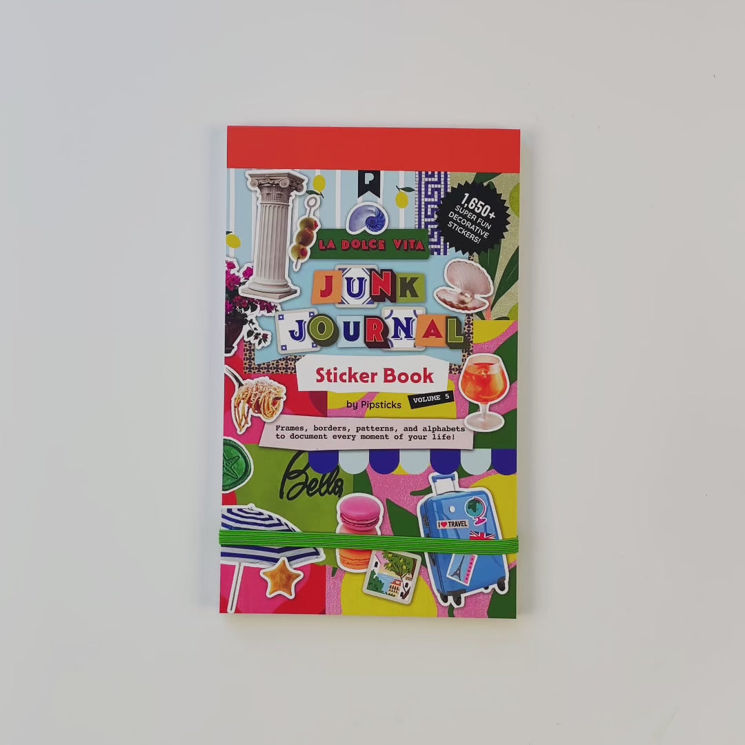 La Dolce Vita Junk Journal Sticker Book Volume 5