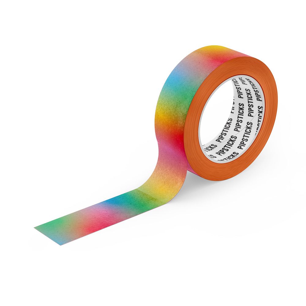 Gradient Rainbow Washi