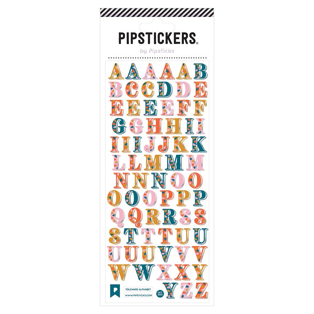 Toleware Alphabet