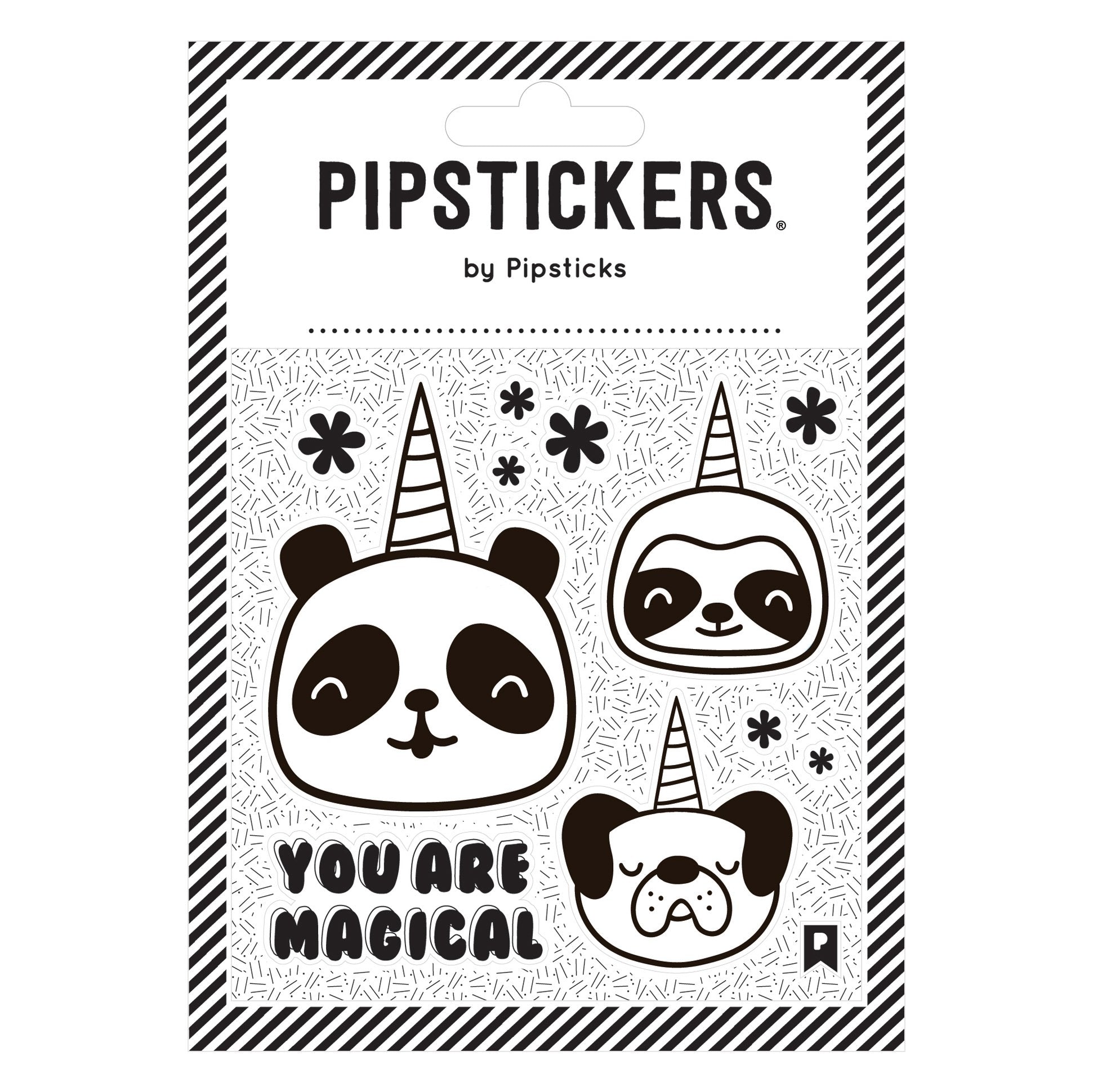 Color-in Pandacorn