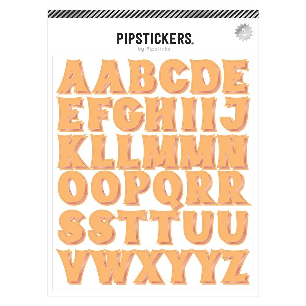 Sun Kissed Big Alphabet (5ct)