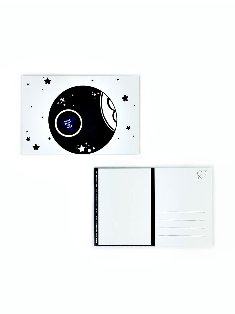Magic Eight Ball Postcard Pack